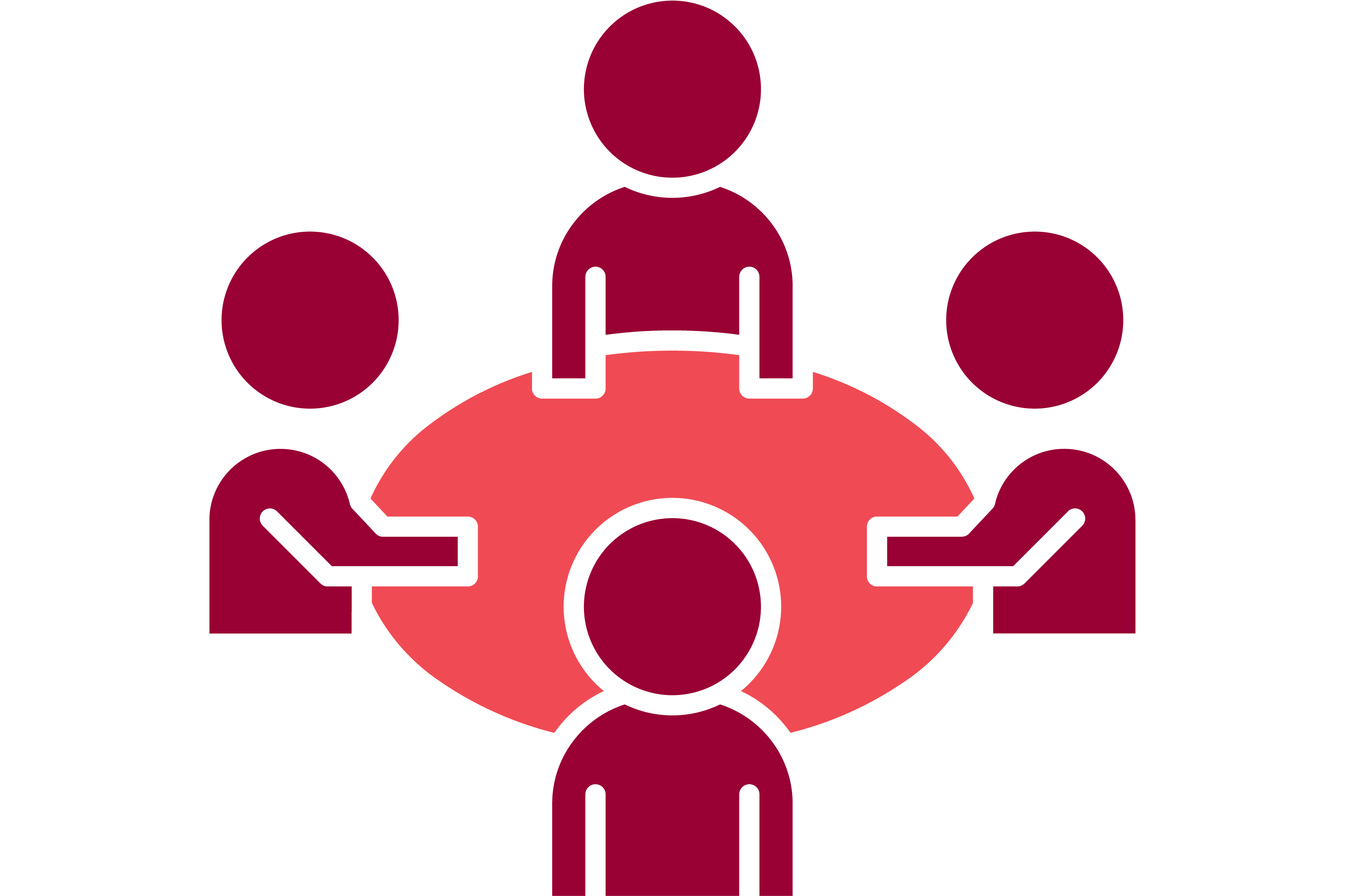 Teacher in front of board with students in classroom icon